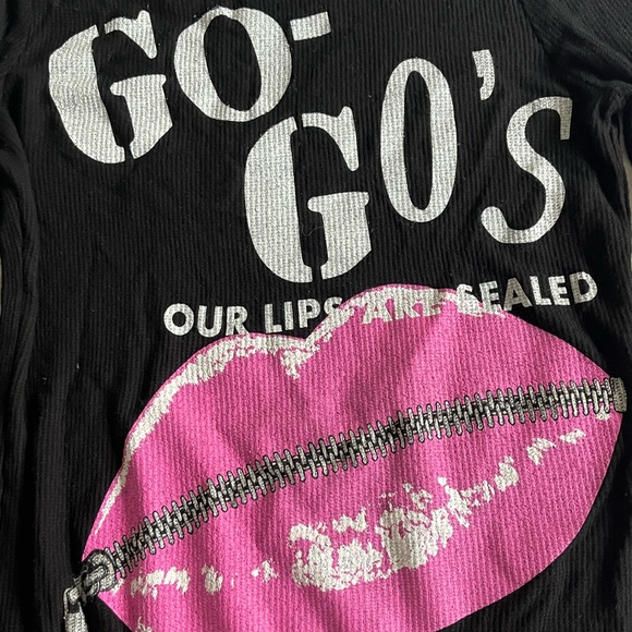 Lauren Moshi “The Go-Go’s” McKinley Thermal Top - Sz S - Picture 9 of 13